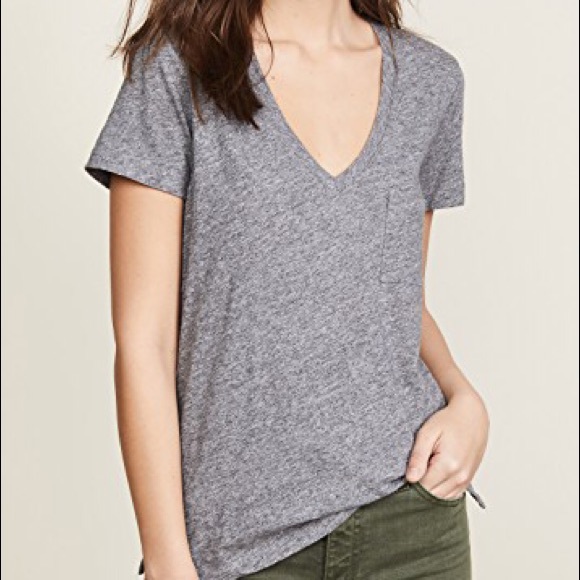 Madewell Tops - Gray Madewell Tee